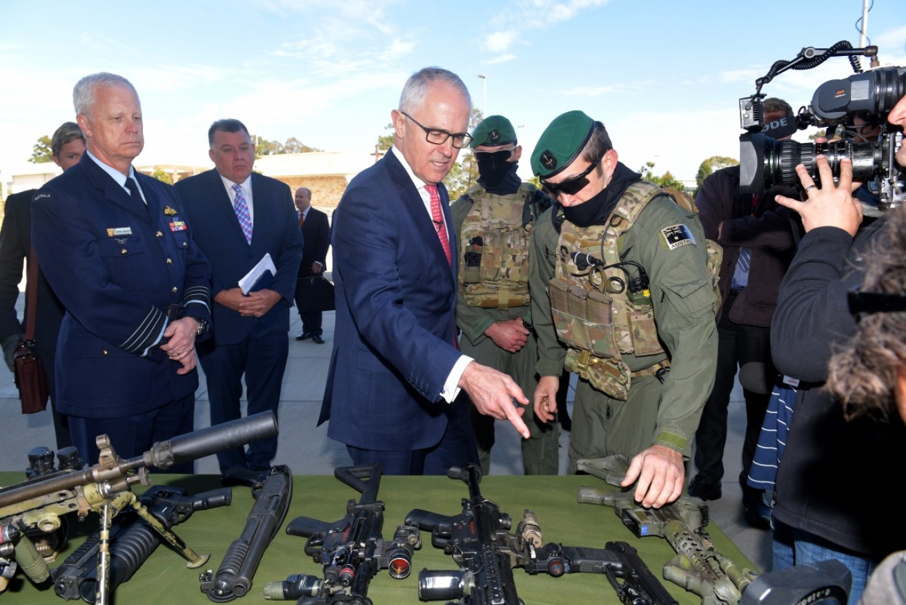 Australia is set to become a major arms exporter, with Prime Minister Malcolm Turnbull to unveil a new "defence strategy".