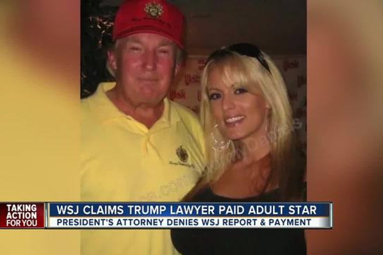 Donald Trump denies buying Stormy Daniels' silence with a six-figure pay day. <i>Photo: AAP</i>