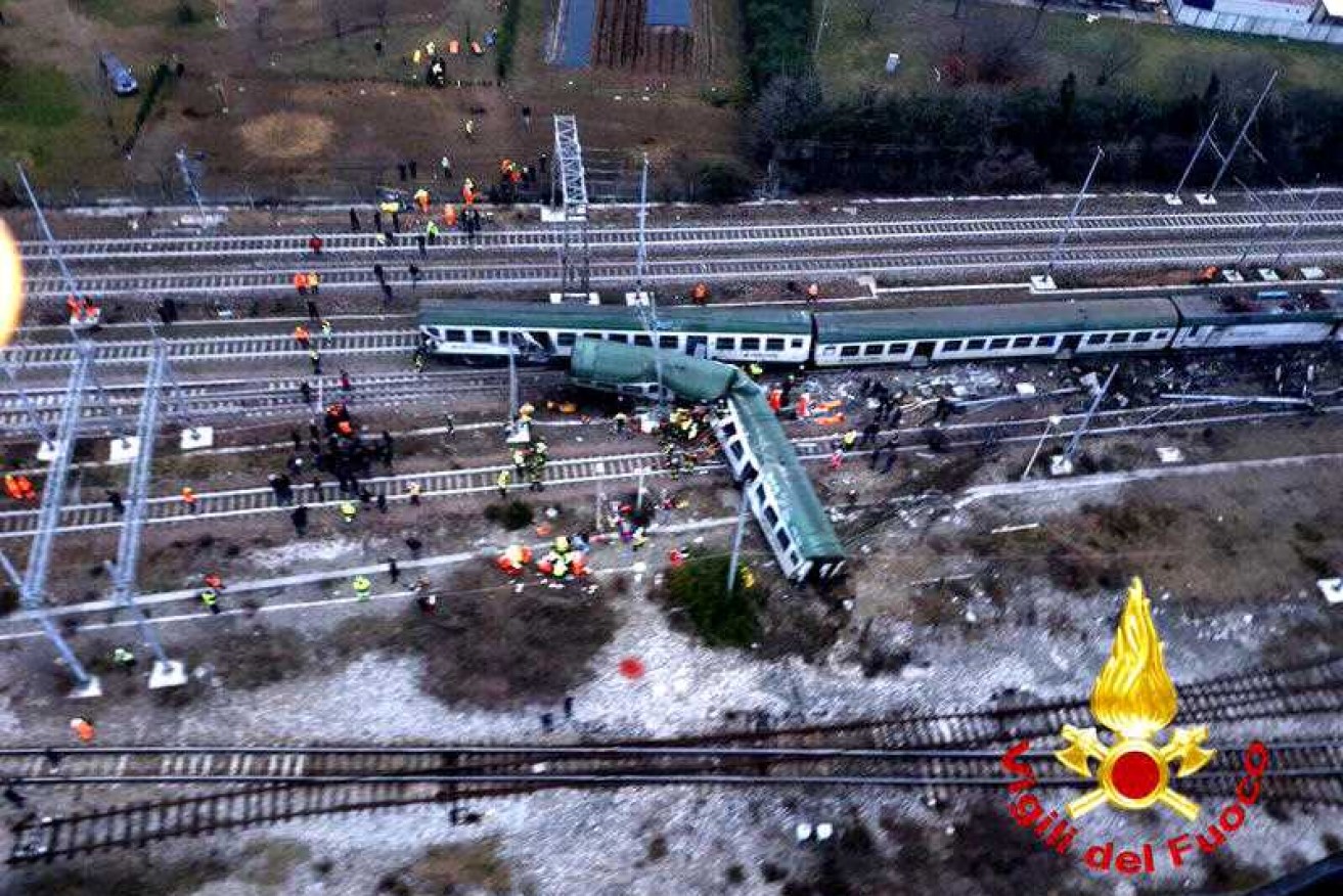The incident is the latest in a series of serious incidents involving Italy's trains.