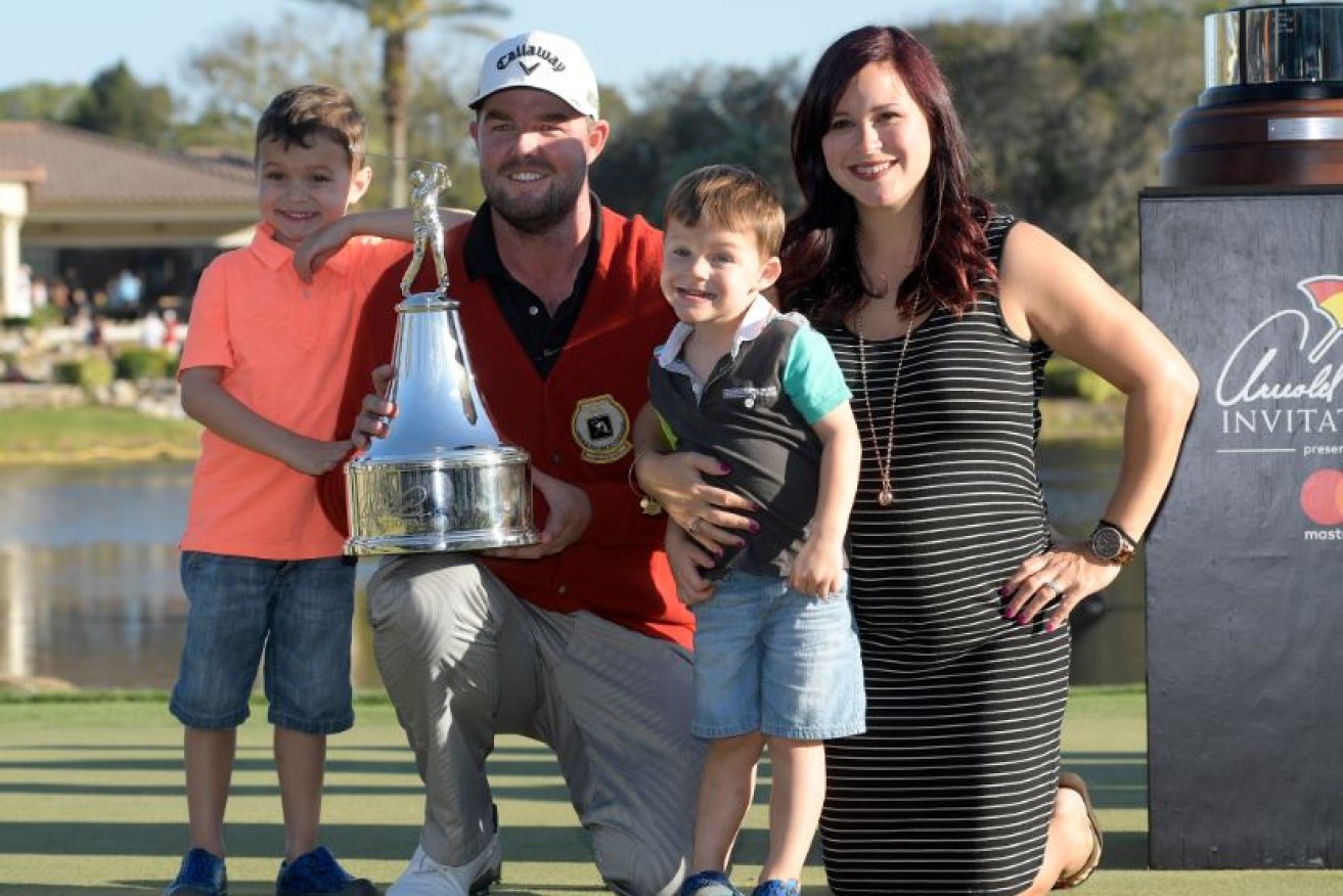 Marc Leishman's first thoughts were of wife Audrey and sons Oliver and Harvey when the false alert arrived.