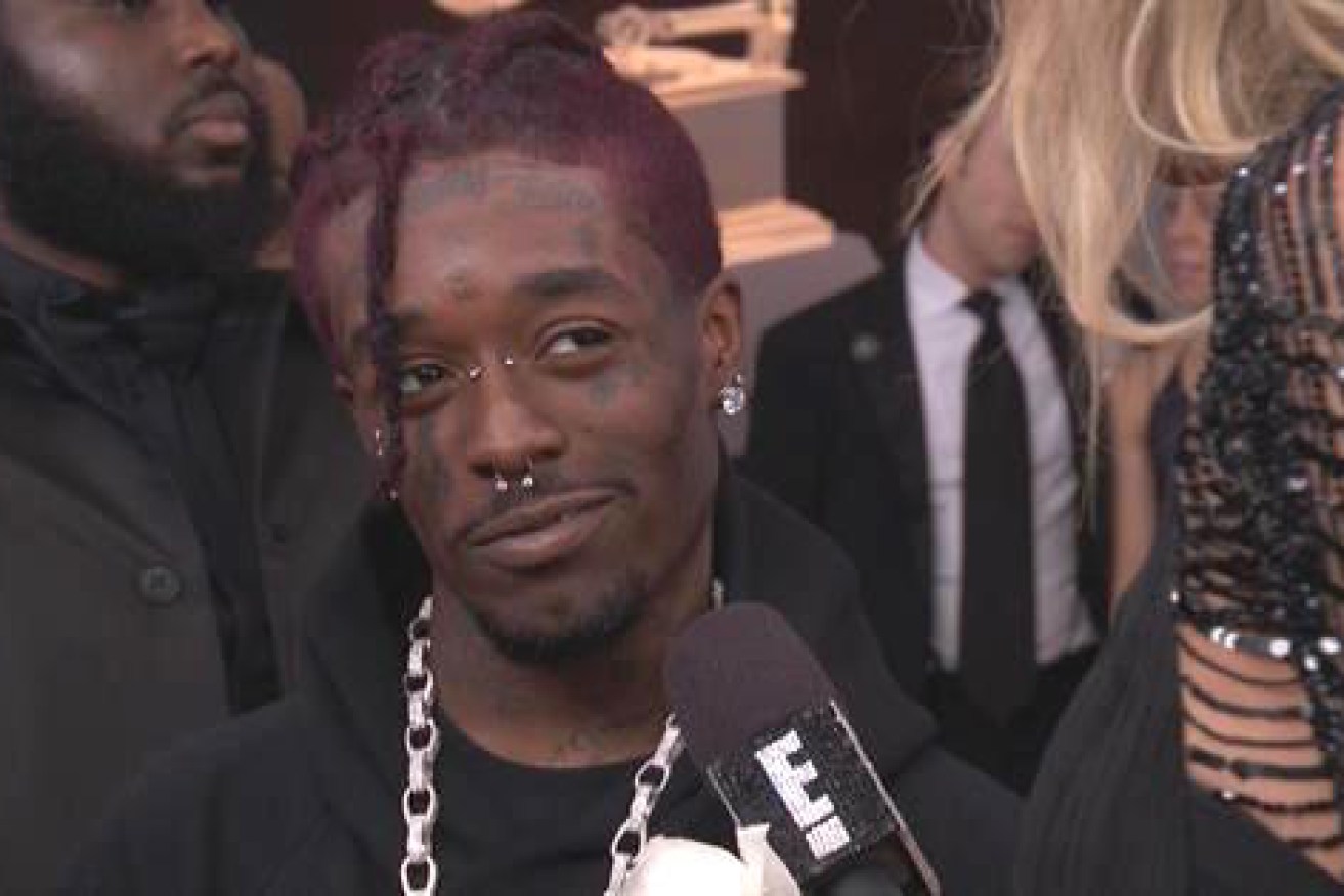 Lil Uzi Vert (real name Symere Woods) was completely unimpressed with the Grammys red carpet.