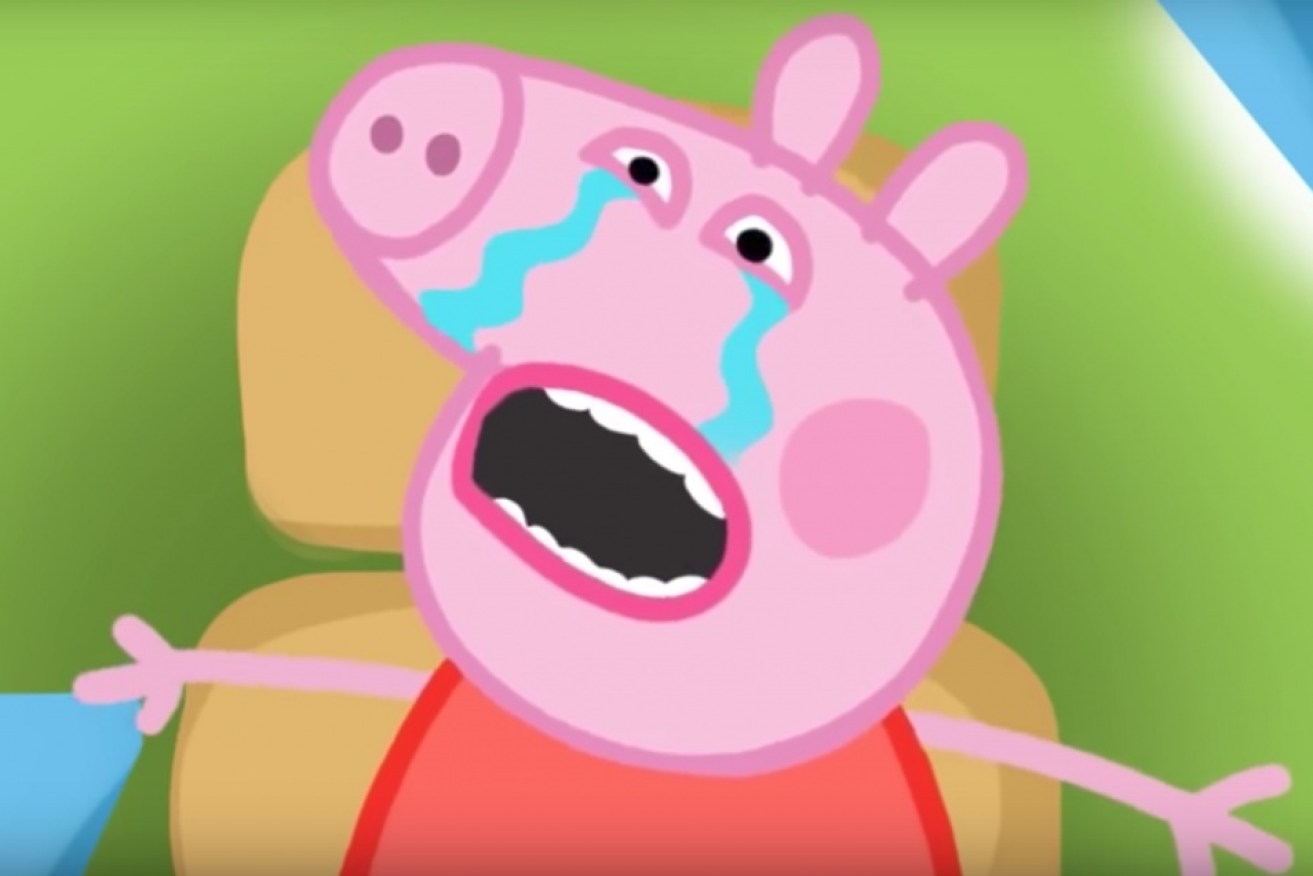  Peppa Pig products are a target for Chinese fakes. 