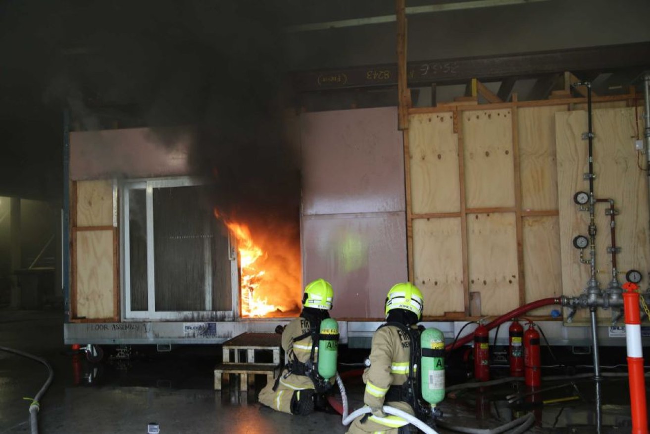 A mock two bedroom apartment was set alight 81 times to test four kinds of smoke alarms.