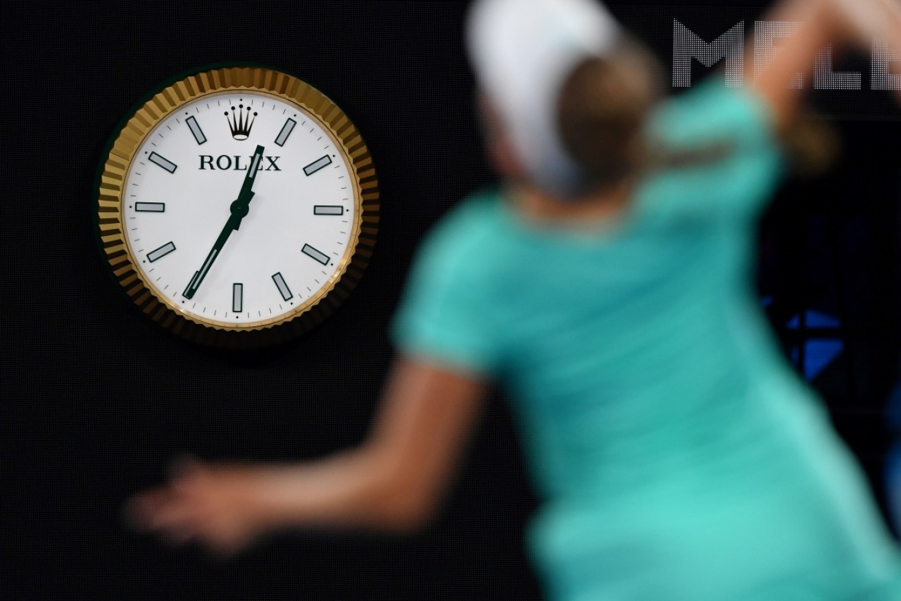The clock frequently went past the stroke of midnight for female players at this year's Open.