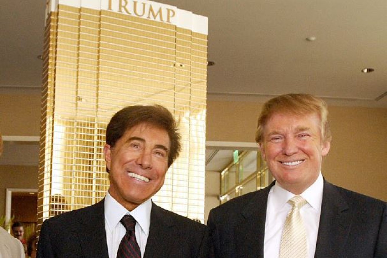 Donald Trump's ties to casino mogul Steve Wynn, shown here with the future president in 2005, go way back.