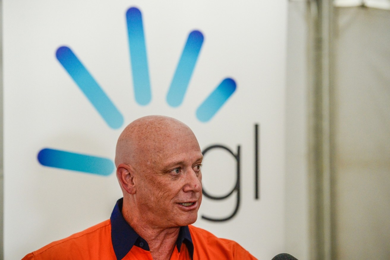 AGL boss Andy Vesey revealed profits were up 91 per cent.