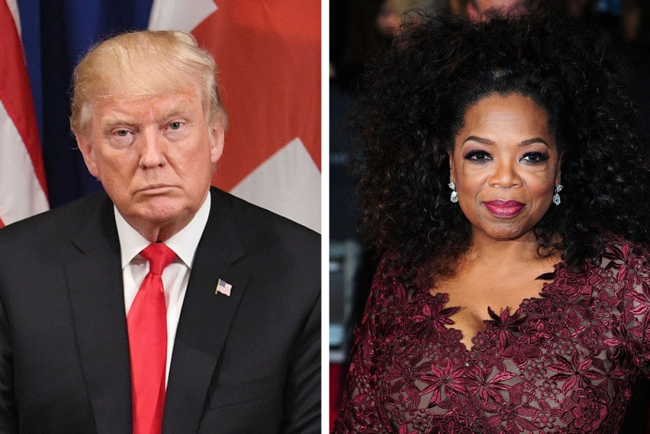 Donald Trump has said that he wants Winfrey to run for US president.