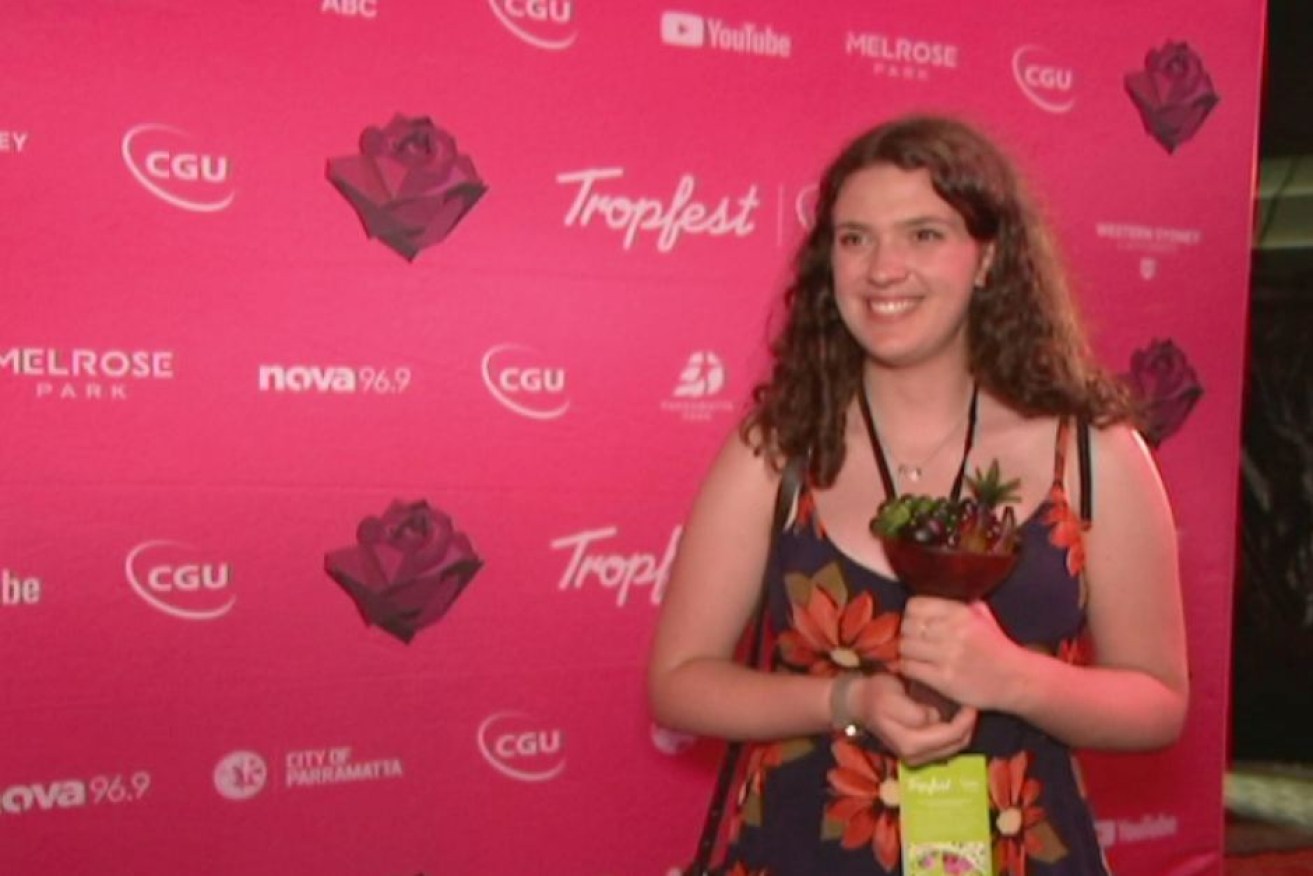 Greta Nash won top honour at Tropfest 2018 with a film based on "traumatic" shopping experiences with her mother.