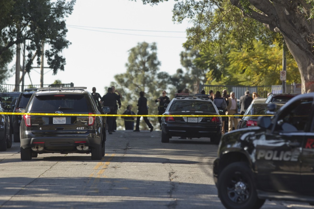 A school shooting in Los Angeles has left two students wounded, one critically, while a female student has been taken into police custody.
