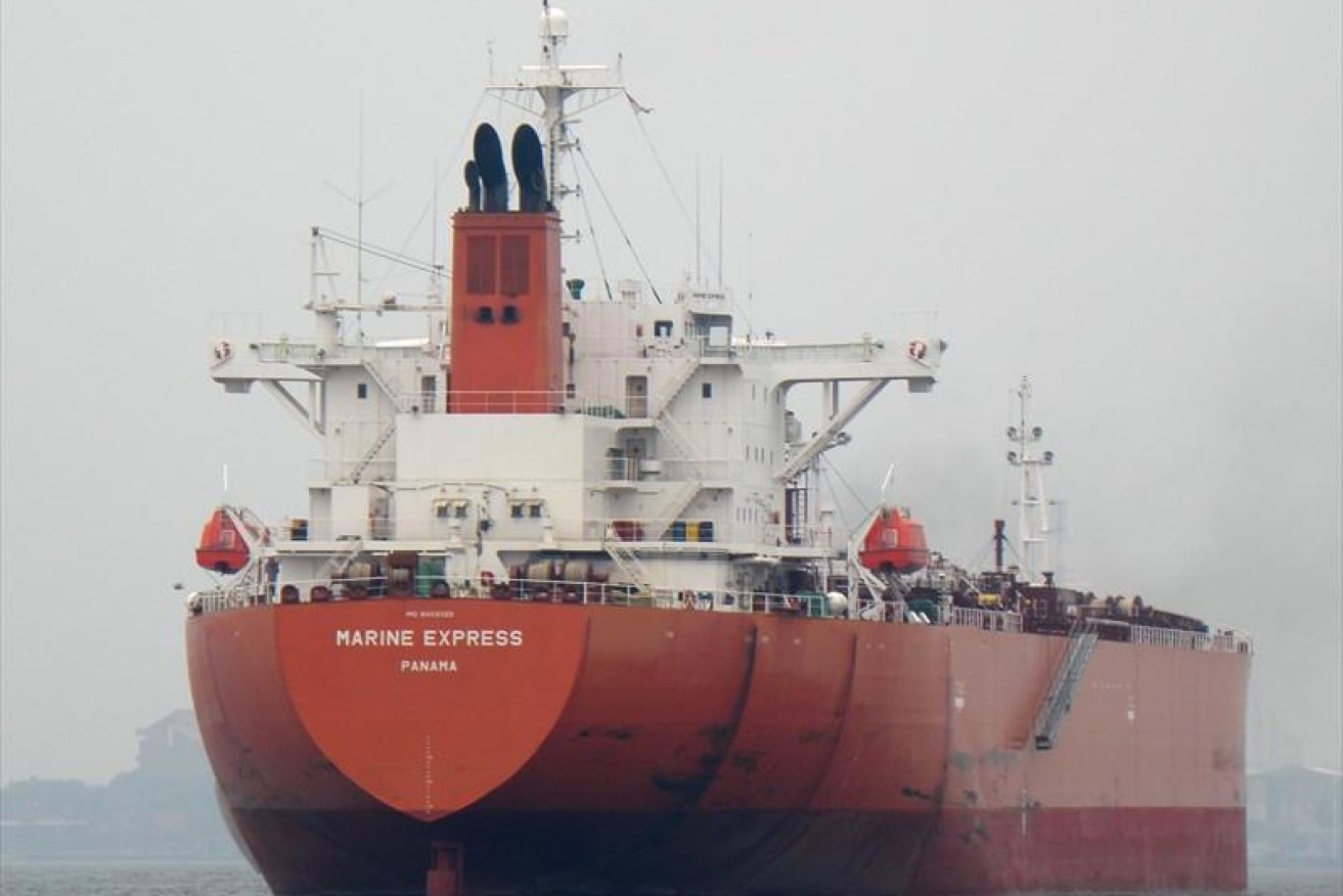 The oil tanker's crew have retaken control of the vessel from pirates off Benin.