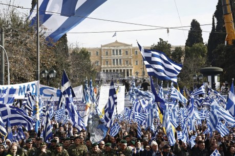 Macedonia: More than 100,000 Greeks protest neighbour&#8217;s name