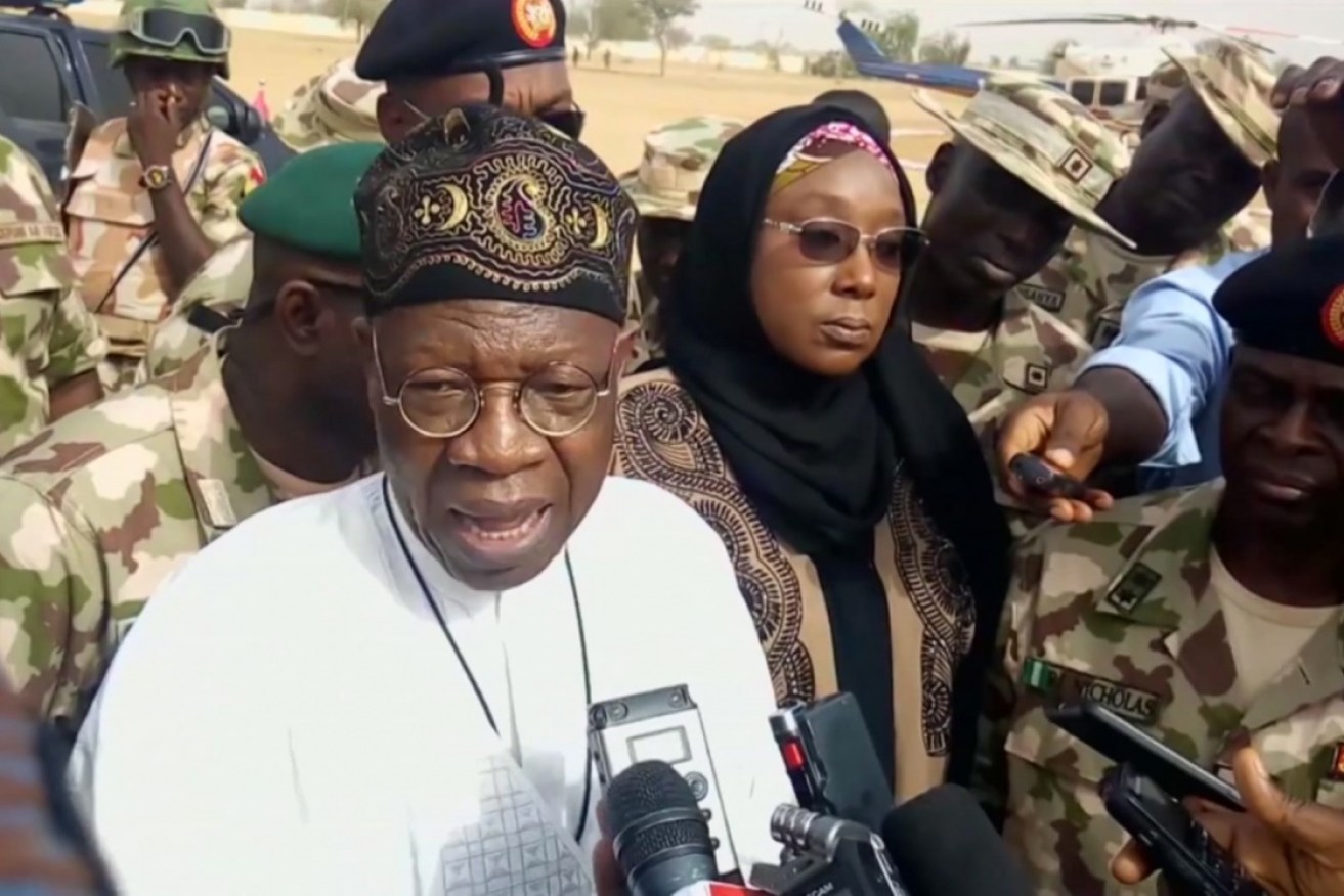 Information Minister Lai Mohammed reported 110 girls are missing following a suspected Boko Haram attack.