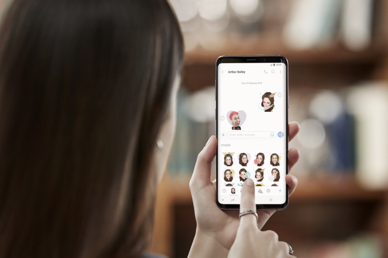 The new AR Emoji feature scans your selfie to create a personalised, moving emoji.
