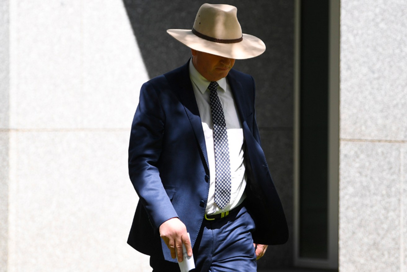 There is already speculation Barnaby Joyce will recontest for the leadership in future.