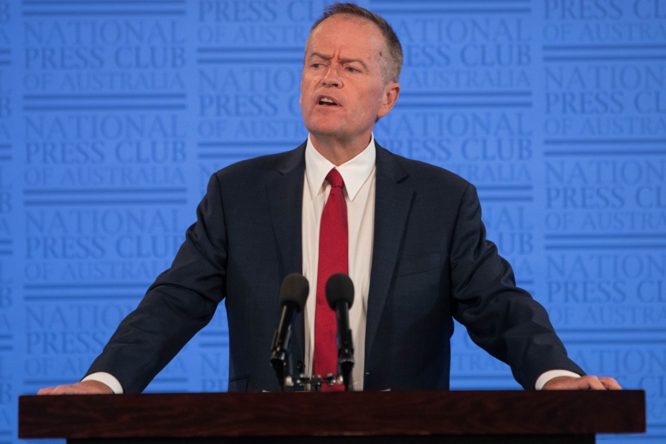 The Opposition Leader  is expected to push for changes to negative gearing, dividend imputation and capital gains tax.