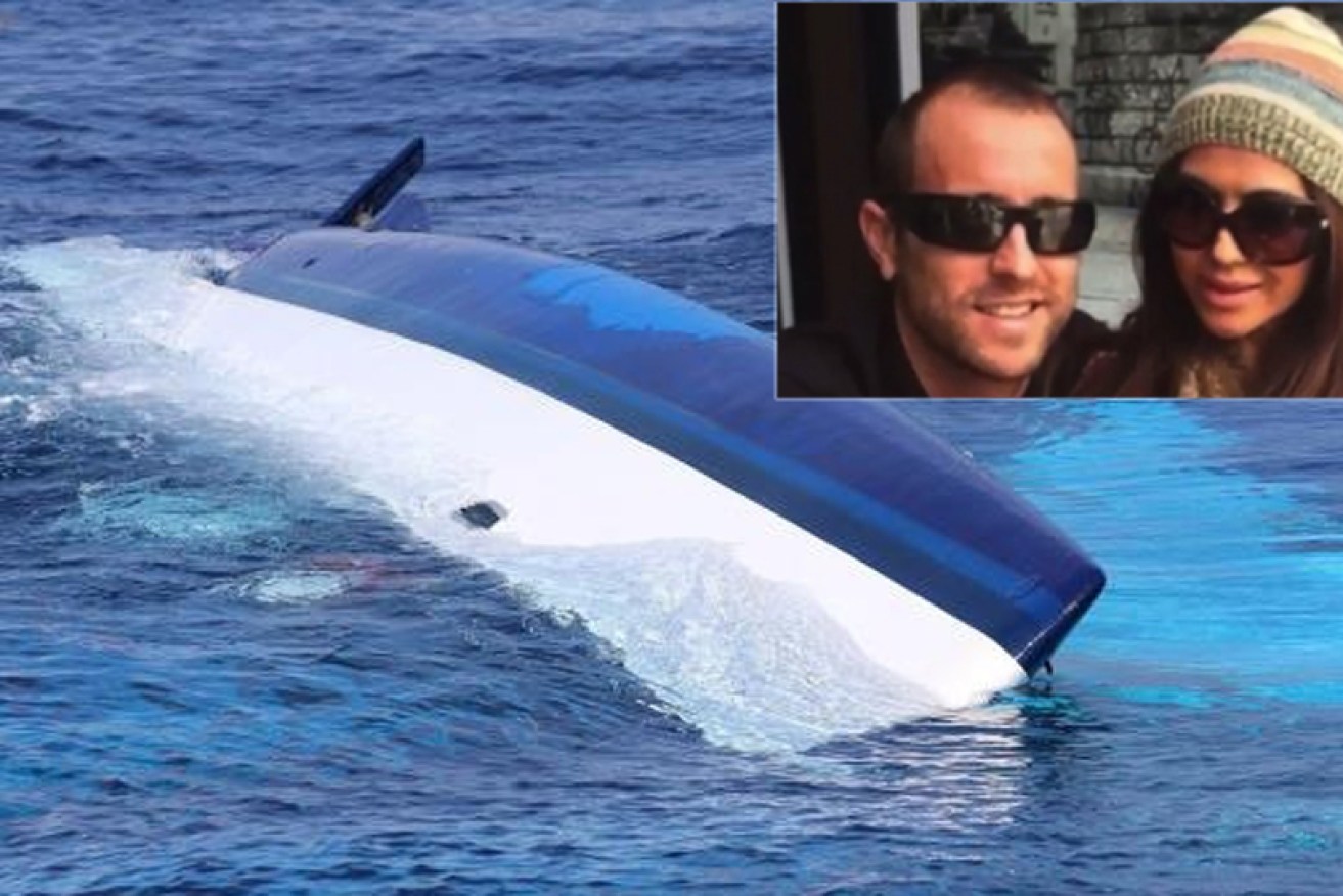 Bennett is accused of abandoning his wife on their sinking catamaran.