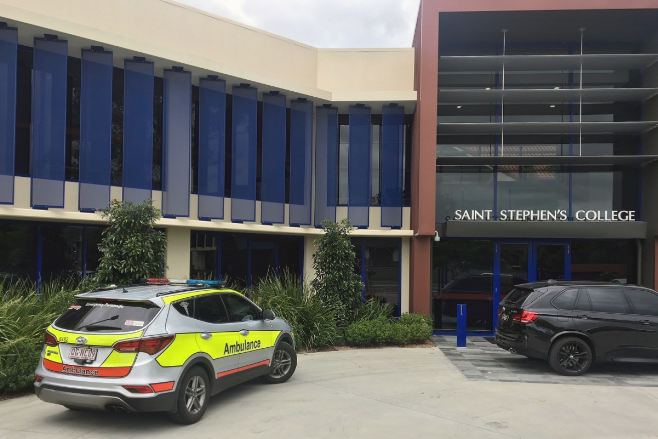 Seven students were taken to hospital from the Gold Coast school.