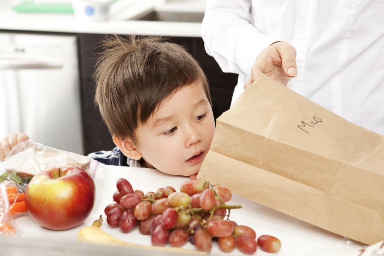 Involving children in the process is key to the nutritional value of their lunch.