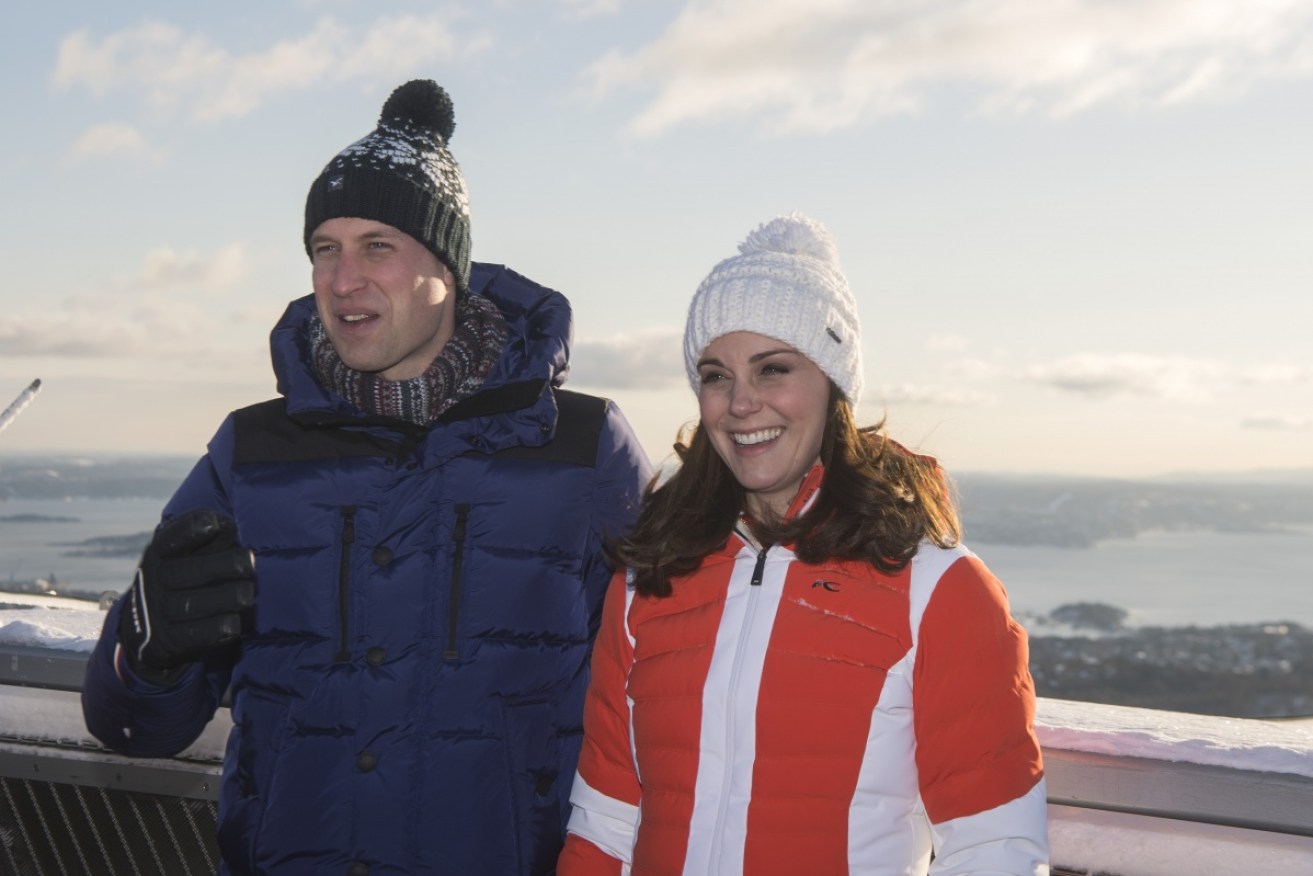 The Duke and Duchess toured Sweden and Norway without their children George, 4 and Charlotte, 2.