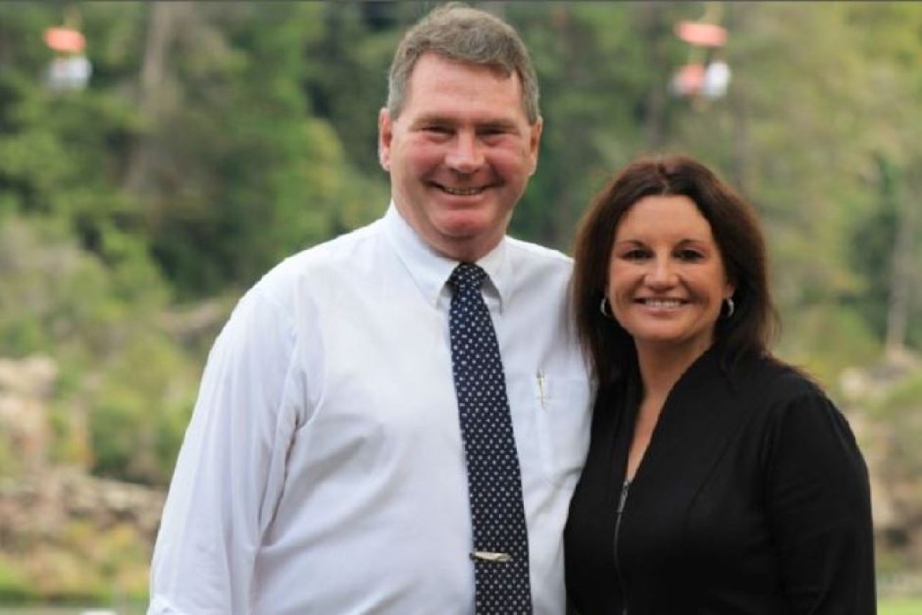 Steve Martin says he will stay in the Senate rather than step aside for Jacqui Lambie to reclaim her spot, while she says he won't be in the party for long.