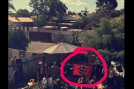 Nazi flags flown on Australia Day, police investigate