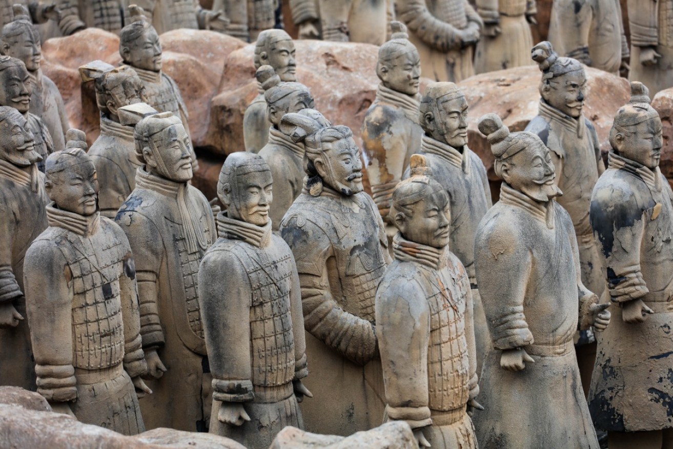 The terracotta warriors are a source of Chinese pride. 