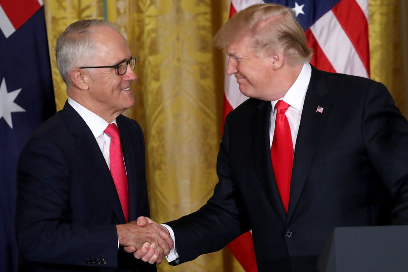 Mr Turnbull said he was "inspired" by the US's company tax cuts while Mr Trump praised Australia's immigration system.
