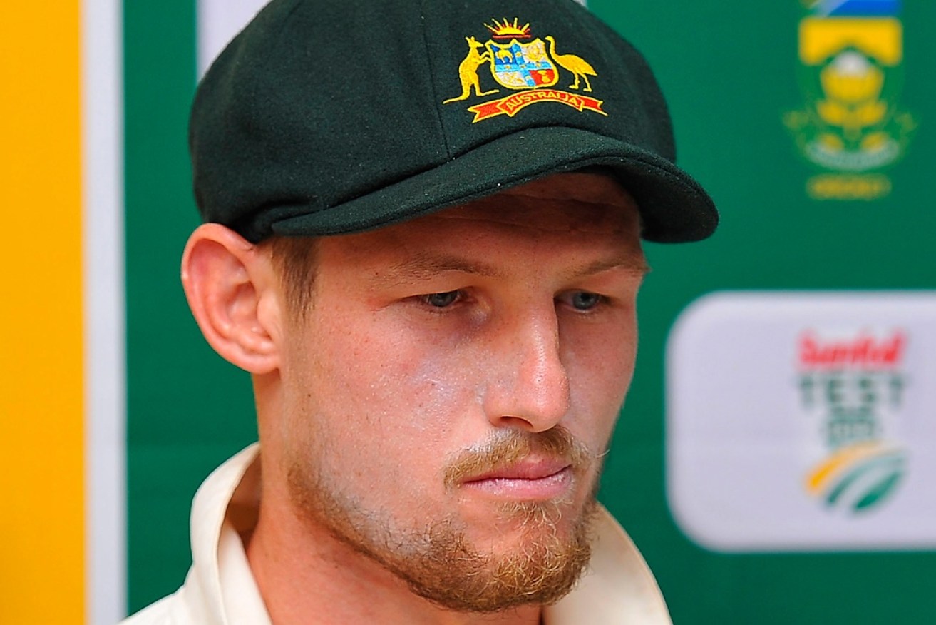 Bancroft fronted the press to admit tampering with the ball in South Africa.