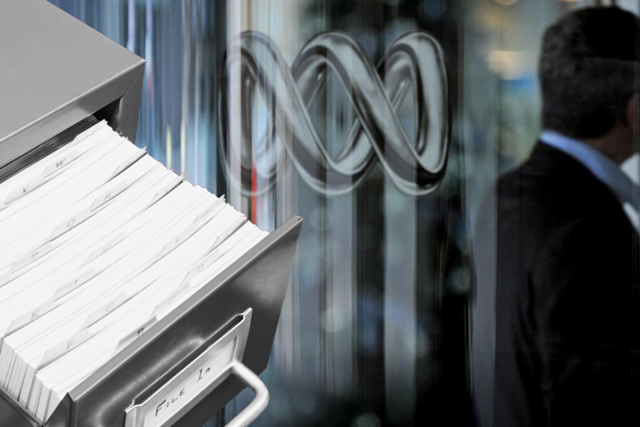 The files were handed back to the government within days of ABC breaking the story.