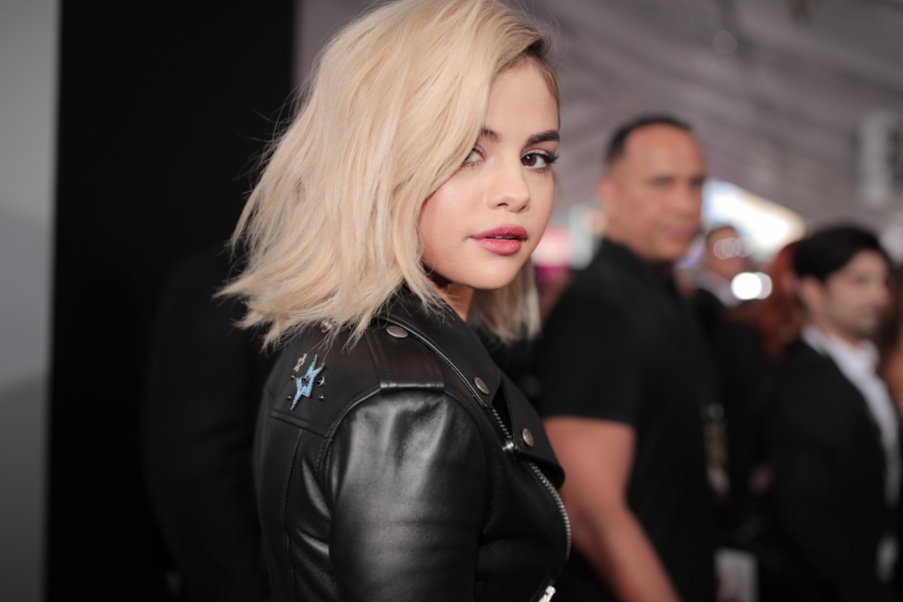 Selena Gomez at the 2017 American Music Awards. 