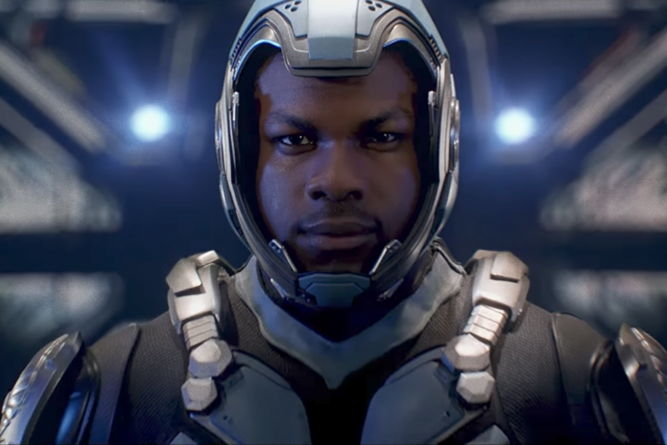 John Boyega does his best to inject some personality into <i>Pacific Rim: Uprising</i>.