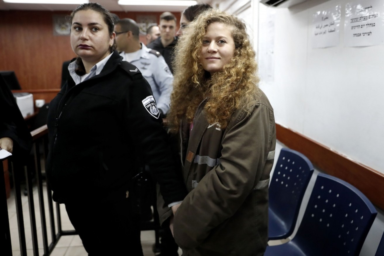 Ahed Tamimi, 17, known as the "Rosa Parks of Palestine", will be sentenced to eight months in jail.