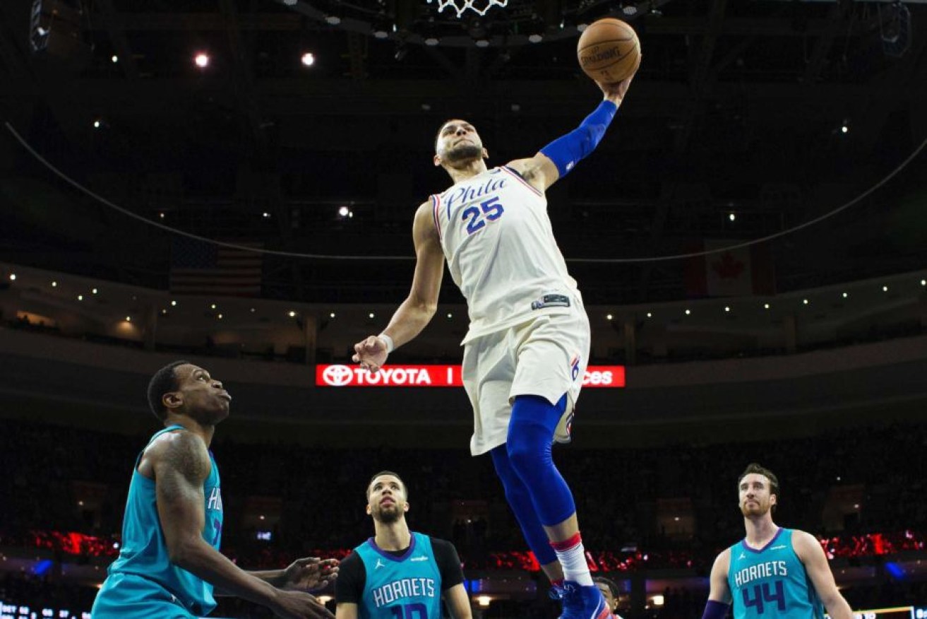 Australia's Ben Simmons onging standoff with the Phildelphia Sixers continues.