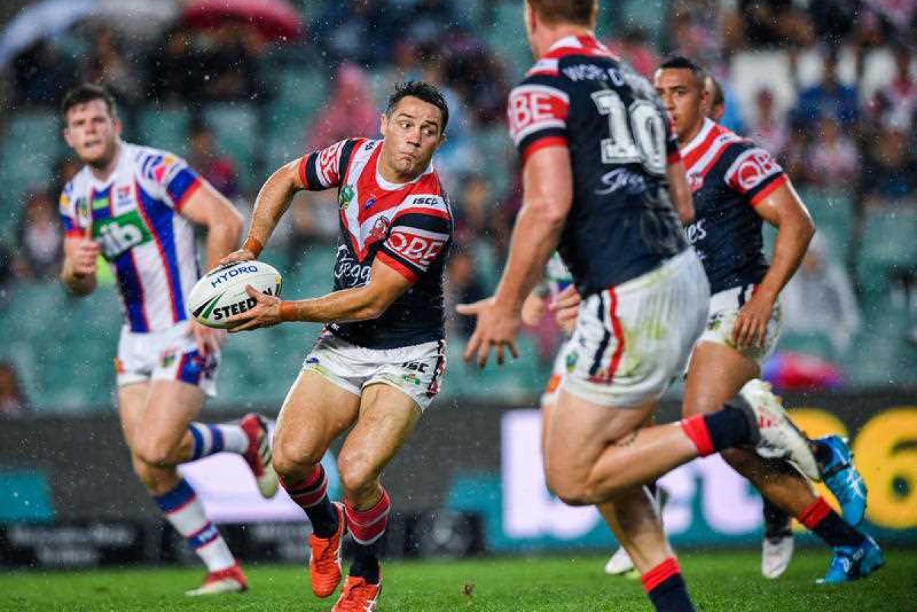 Cooper Cronk was outstanding for his new team against the Knights.