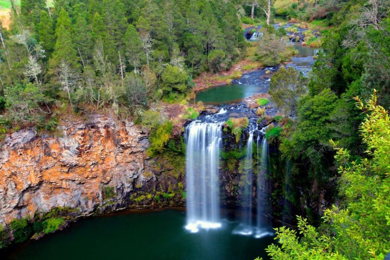 Dangar Falls is Australia's highest waterfalls able to be paddled, experienced kayaker Lachie Carracher says.