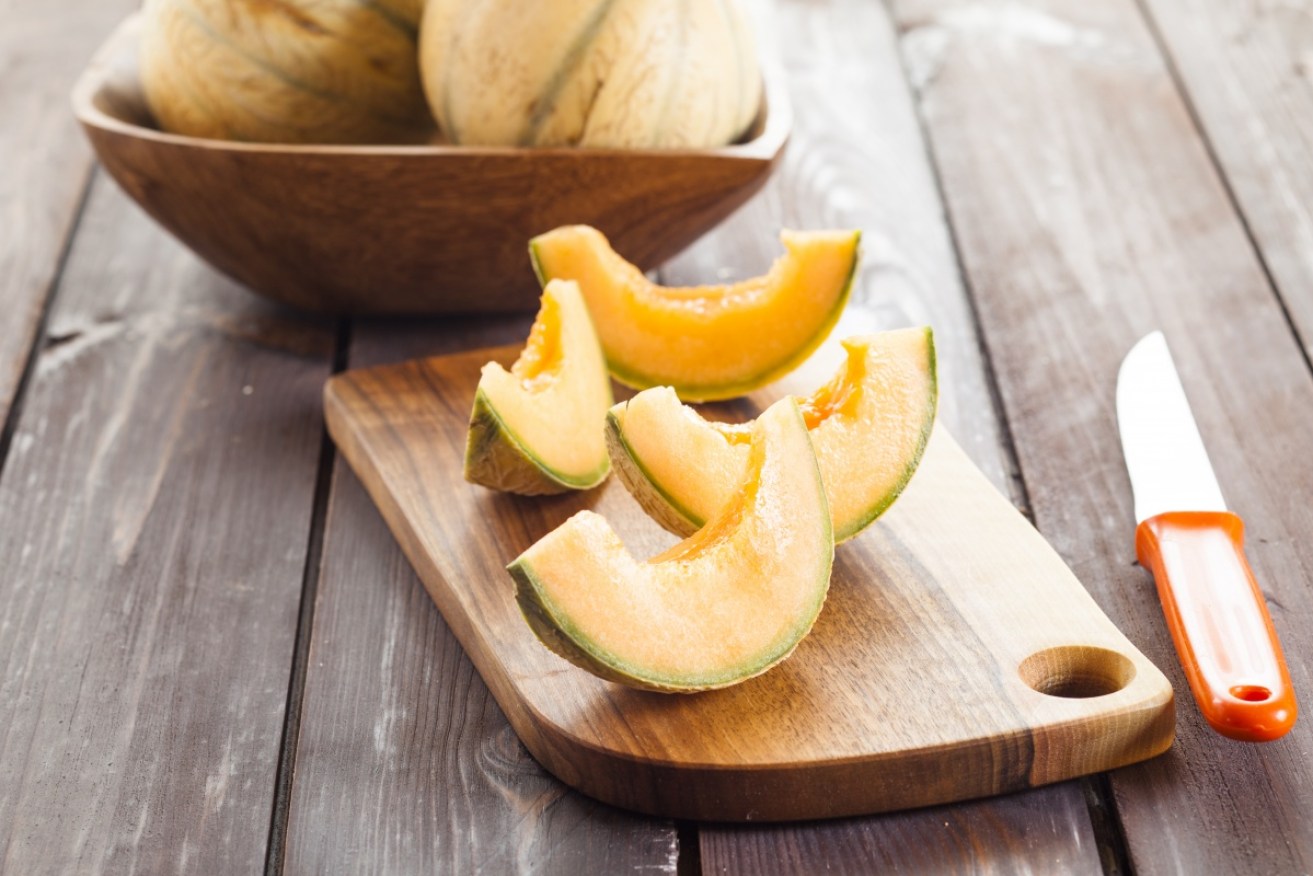 People with medical vulnerabilities - pregnancy, the aged or compromised immune systems - should avoid pre-cut rockmelons.