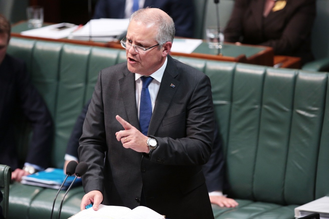 Scott Morrison says the government will prioritise tax cuts for low and middle income families. 