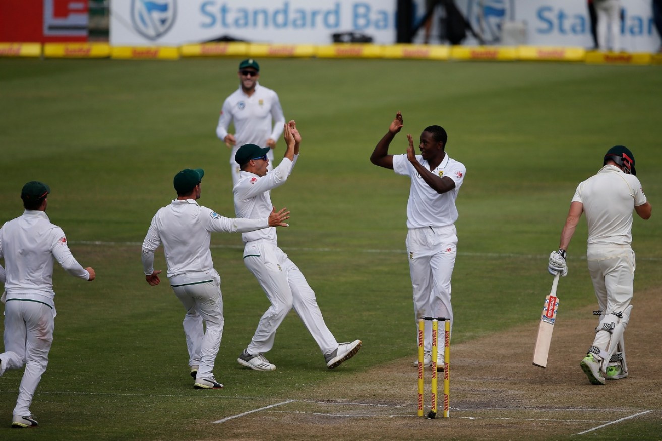 Rabada's celebrations after wickets have got him in hot water.