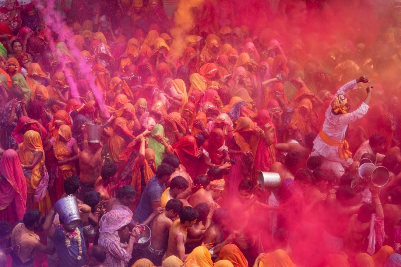The Holi festival is celebrated every year in the first week of March