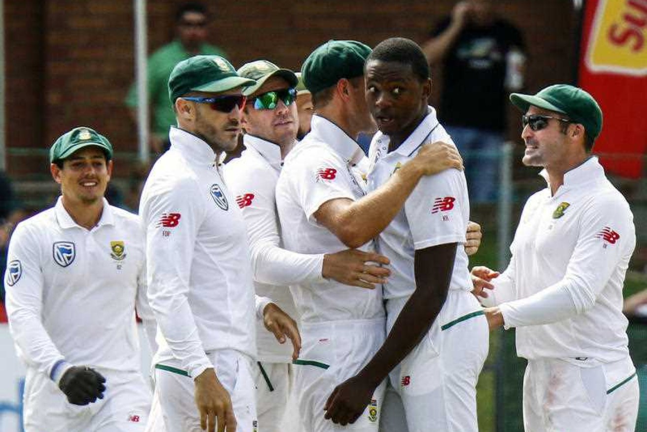 South Africa will learn at a hearing whether Kagiso Rabada will miss the rest of the Test series against Australia through suspension.