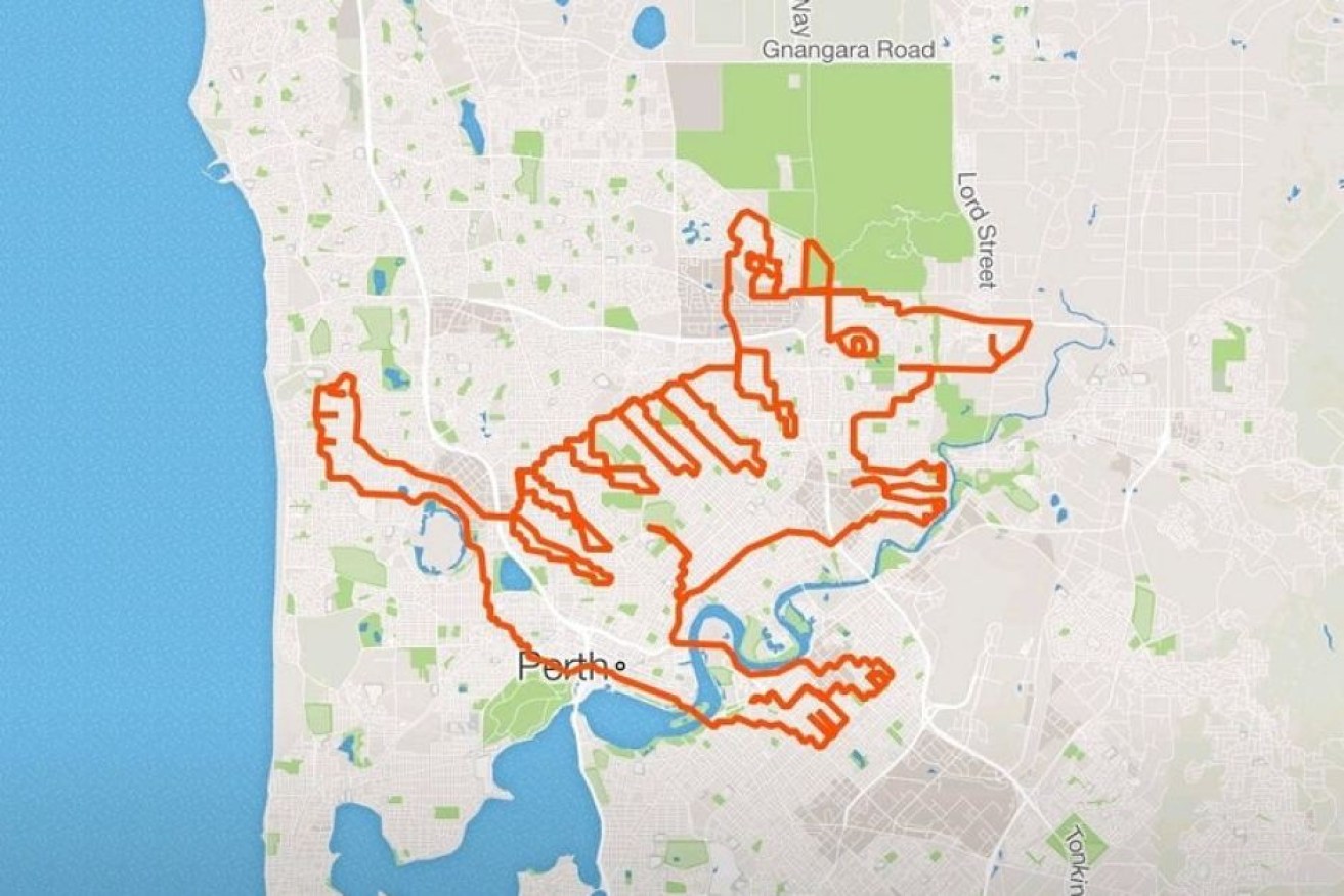 The cycling group Fight Club has left its mark on Perth once again.