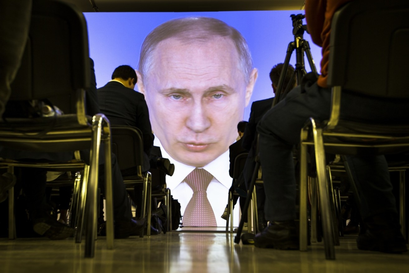 "No one has listened to us. You listen to us now," Vladimir Putin said.