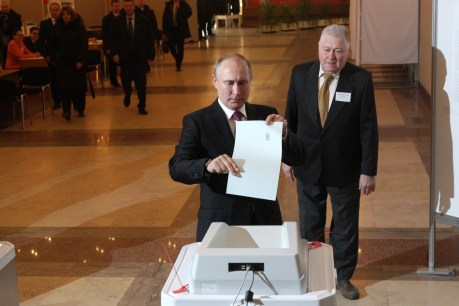Vladimir Putin to rule Russia until 2024 after landslide election win