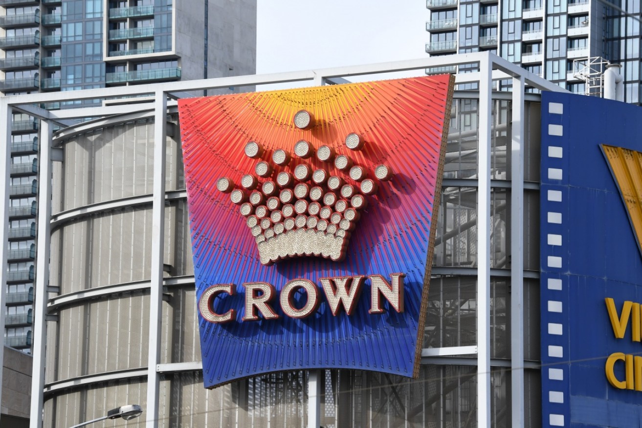 Crown Resorts has posted an annual loss of $261.6 million.