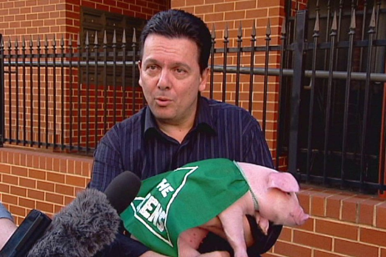 Nick Xenophon is trailing in the polls. 