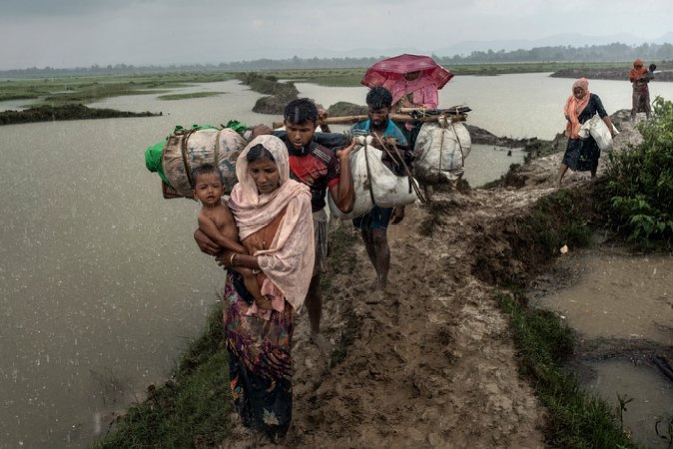 Some700,000 Rohingya fled to Bangladesh after a wave of Muslim attacks on police stations prompted massive reprisals.