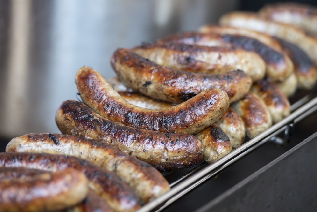 The high levels of salt in our snags is posing a serious health risk.