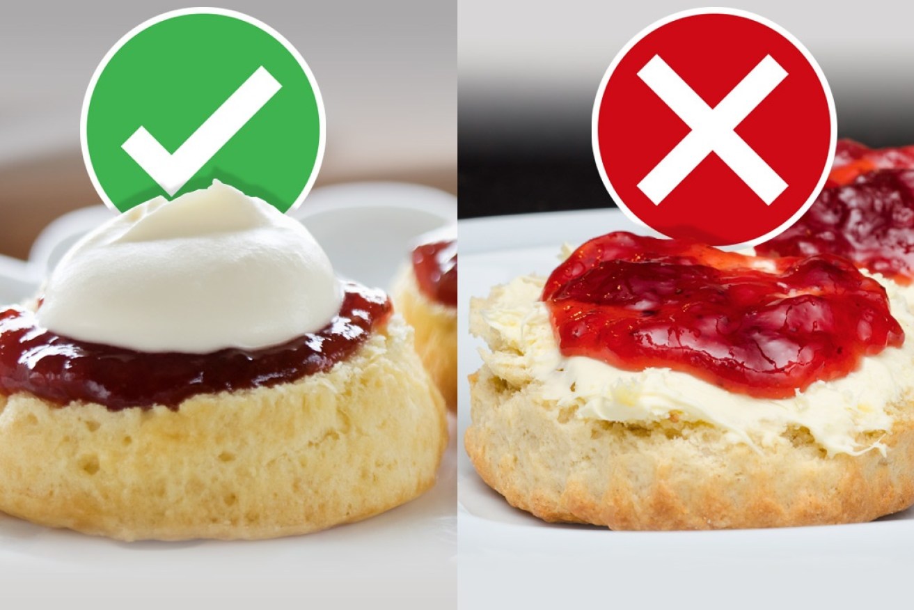 The CWA's veteran scone-makers say it depends on the cream  if the jam goes first. <i>Photo: TND<</i>