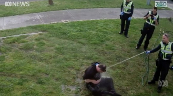 Police bashing victoria