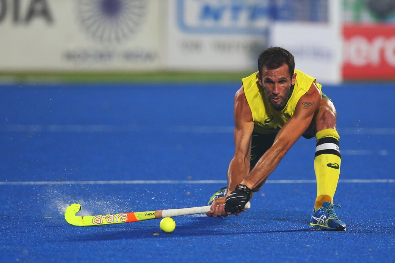 Mark Knowles also plays for the Queensland Blades in the Australian Hockey League.
